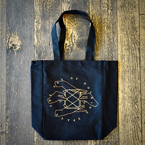 A Keeping Together tote perfect for the holidays